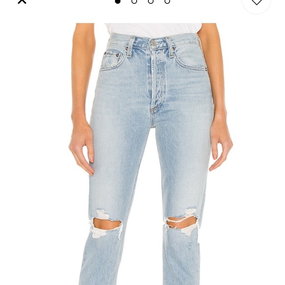 Agolde high rise Riley jeans - Picture 1 of 7